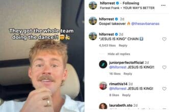 The Savannah Bananas Go Viral Performing the Forrest Frank 'Your Way's