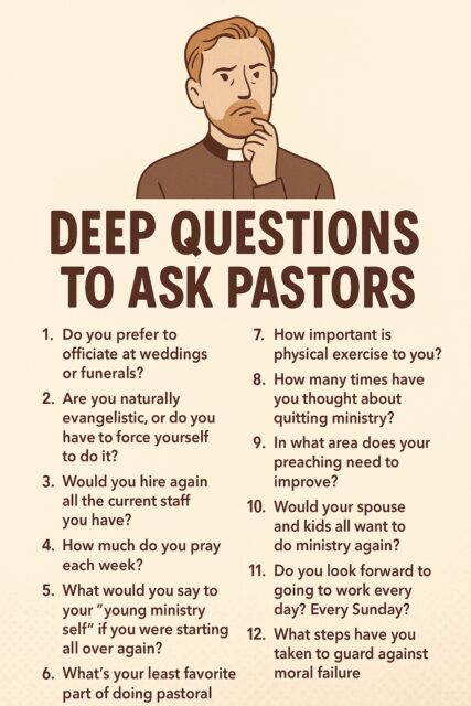 questions for pastors