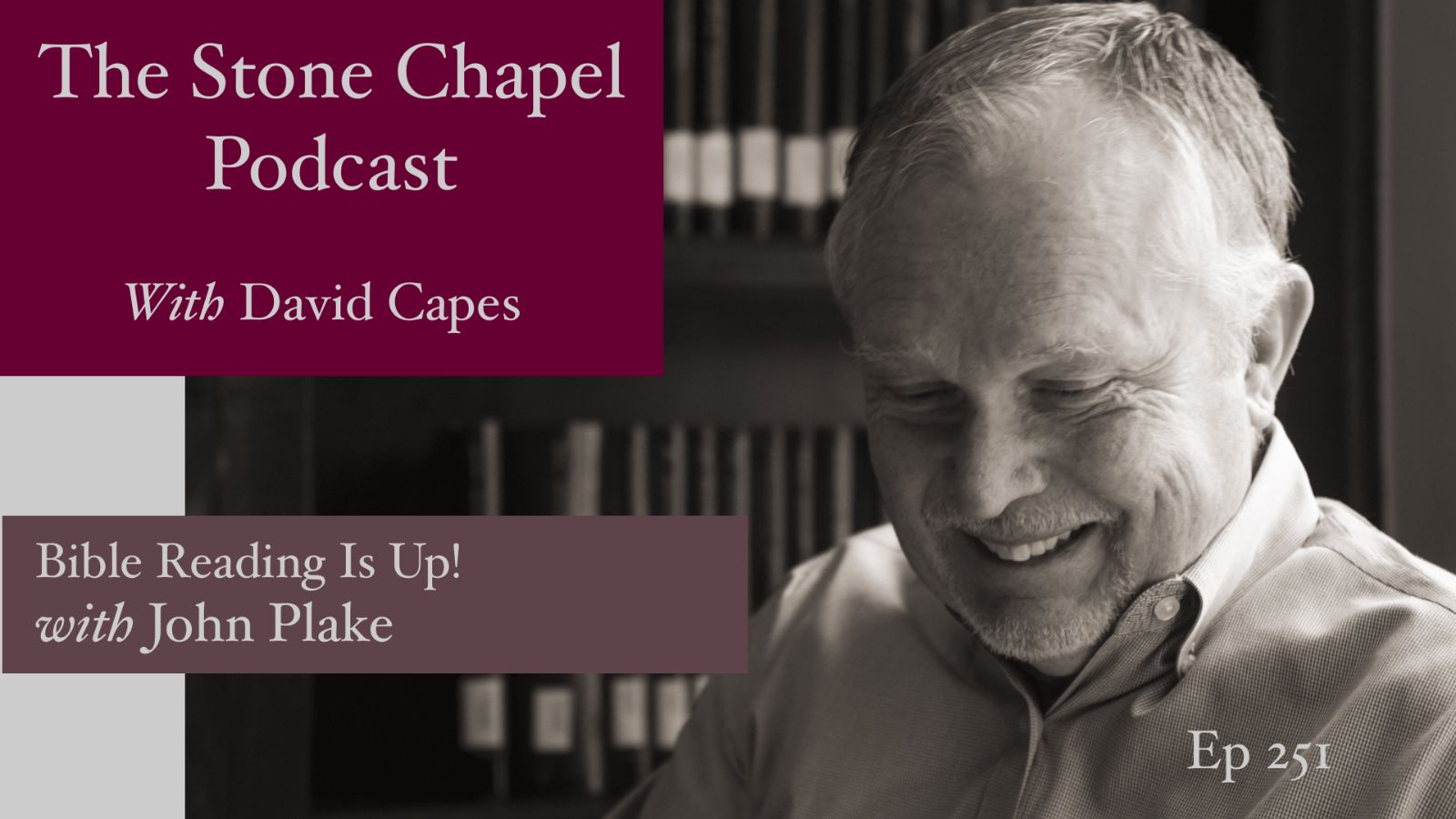 Bible Reading Is Up! With John Plake