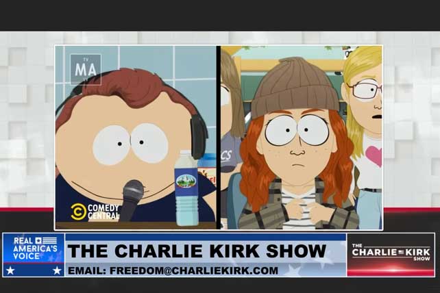 South Park Charlie Kirk