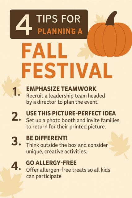 plan a fall festival