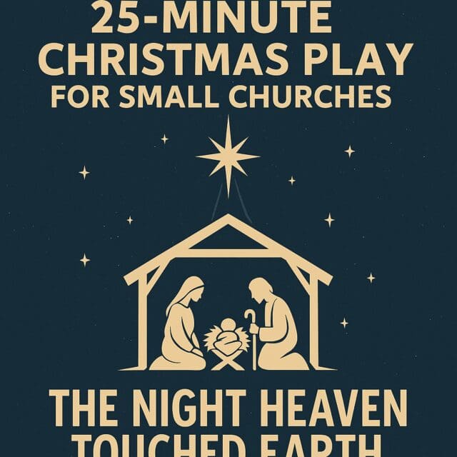 25 minute christmas play for small churches