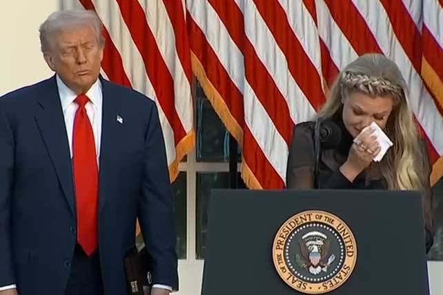 Erika Kirk Charlie Kirk Donald Trump
