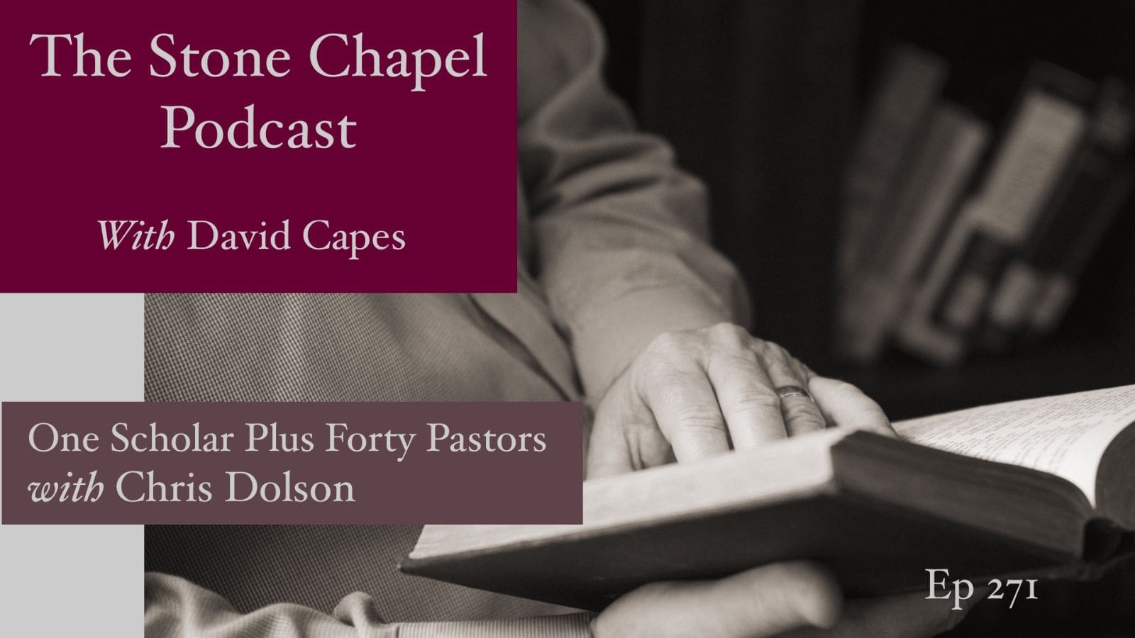 One Scholar Plus Forty Pastors With Chris Dolson