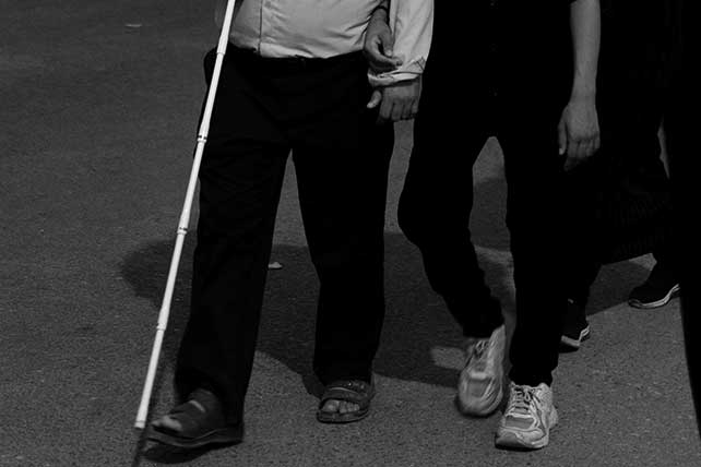 Blind Christian in Pakistan