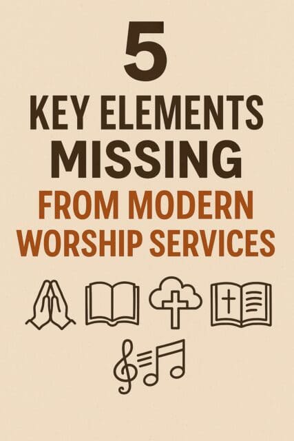 modern worship services