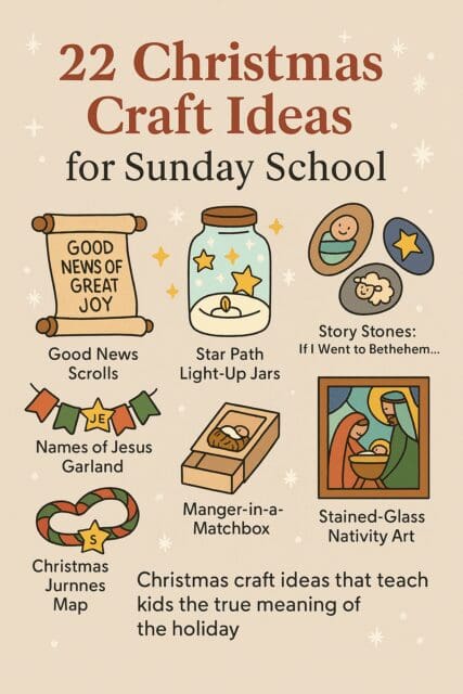 christmas craft ideas for sunday school