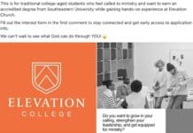 Steven Furtick’s Elevation Church To Launch Elevation College With Southeastern University elevation church