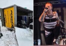 Matty Mullins Shares Shocking Photo After Memphis May Fire’s Tour Truck Overturns on Highway Matty Mullins Memphis May Fire