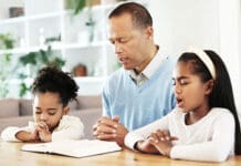 Praying With Children as Parents & Teachers praying with children