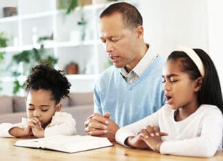 Praying With Children as Parents & Teachers praying with children