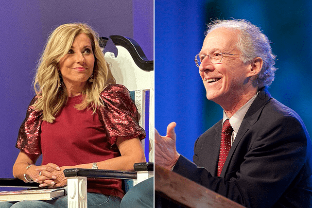 Beth Moore and John Piper
