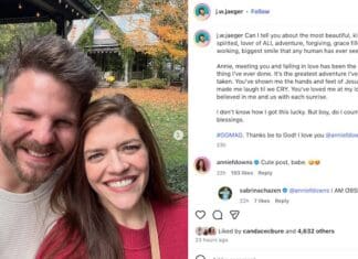 ‘He Loves Jesus and Fun and Me’—Annie F. Downs Introduces New Boyfriend Annie F. Downs