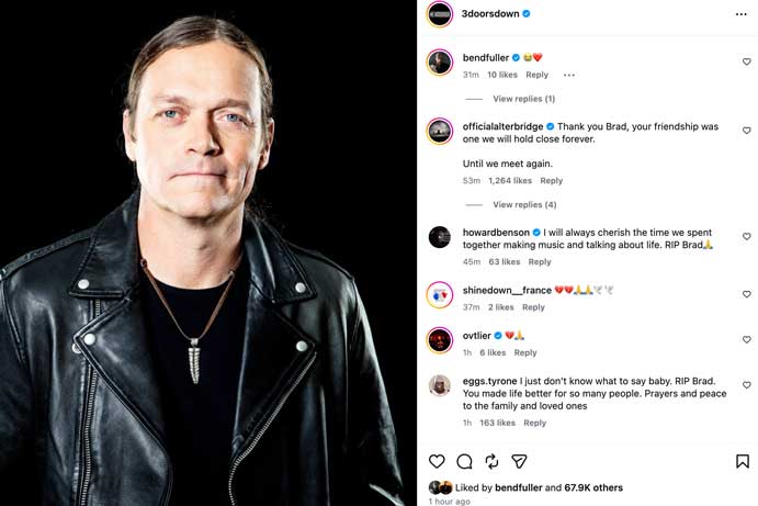 Brad Arnold 3 Doors Down