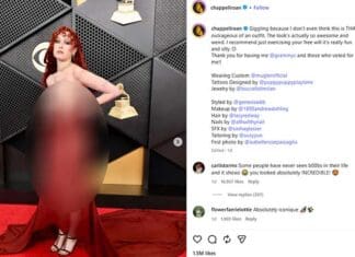 ‘Nothing Short of Demonic’—Shane Pruitt Responds To Topless Grammys Red Carpet Moment shane pruitt
