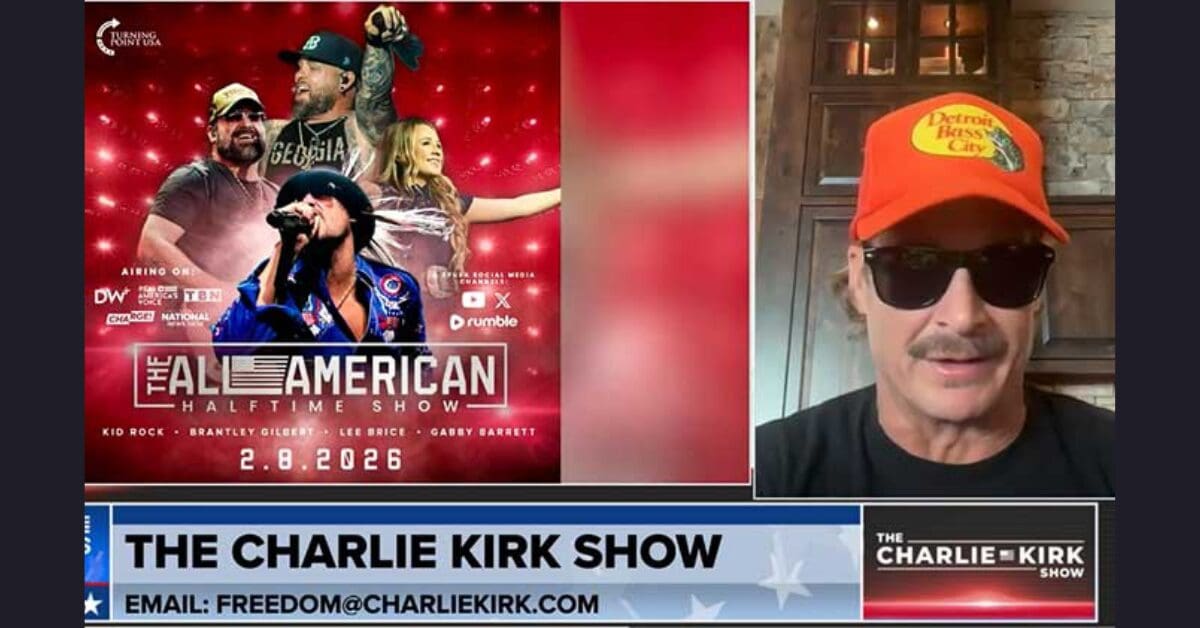 Kid Rock Teases Faith Song as He Prepares To Headline TPUSA’s ‘All-American Halftime Show’