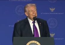 Trump Tells National Prayer Breakfast He ‘Probably Should Make It’ to Heaven for Doing ‘A Hell of a Lot of Good’ National Prayer Breakfast