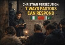 How Church Leaders Can Take a Global Stand for Persecuted Christians How Church Leaders Can Take a Global Stand for Christians Who are Under Persecution