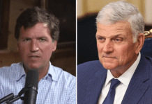 Tucker Carlson Claims Franklin Graham Called Him an ‘Antisemite’; Graham Denies Claim Tucker Carlson and Franklin Graham