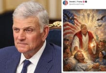 Franklin Graham Says Trump Would Not ‘Knowingly Depict Himself as Jesus Christ’ Franklin Graham