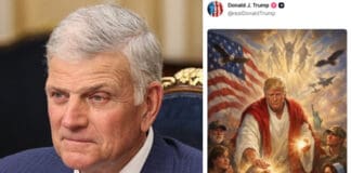Franklin Graham Says Trump Would Not ‘Knowingly Depict Himself as Jesus Christ’ Franklin Graham