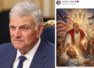 Franklin Graham Says Trump Would Not ‘Knowingly Depict Himself as Jesus Christ’ Franklin Graham