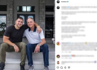 ‘He Couldn’t Wait To See Jesus Face to Face’—Tim Tebow’s Father Dies at 78 Tim Tebow Robert Tebow