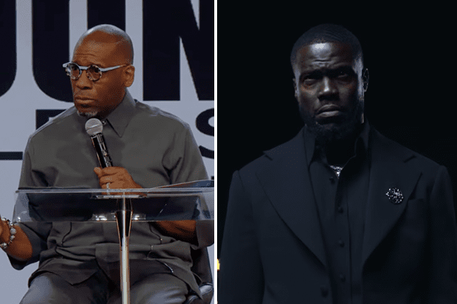 Jamal Bryant and Kevin Hart