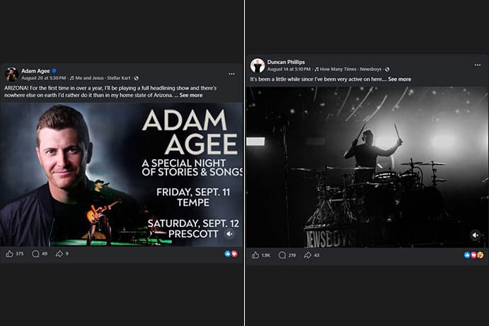 Newsboys Adam Agee Duncan Phillips