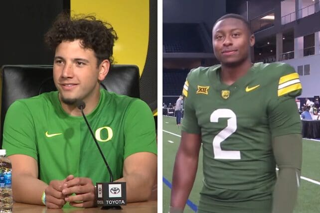 christian college football players Raiola and DJ Lagway