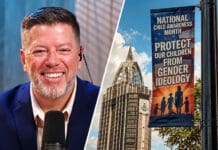 Pastor Travis Johnson Responds to Pride Banners With ‘Protect Our Children’ Signs in Alabama Travis Johson