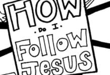 Free Printable: "How Do I Follow Jesus?" Coloring Book