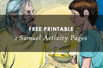 Free Printable: 1 Samuel Activity Pages
